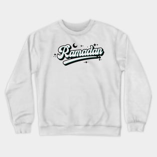 ramadan kareem graffiti style background Crewneck Sweatshirt